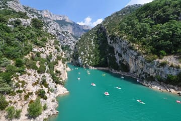 vue plongeante des gorges du verdon